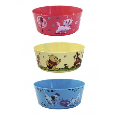 Миска Disney 0,5л.цв.микс  130х55х130мм (