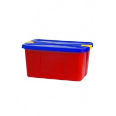 Ящик для игрушек СЕКРЕТ малиновый 59х39х29,5 (М-пластика) (М 2597)