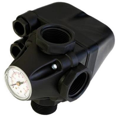 Реле давления PM/5-3W (1нр*1вр*1вр) UNIPUMP с манометром