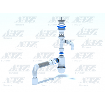 C0310 Сифон Ани 1 1/2