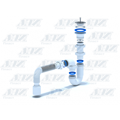 D0110 Сифон Ани 1 1/2