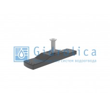 Крепеж Gidrolica для лотка водоотводного пластикового DN100 для арт.508/1