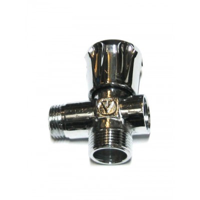 Кран 3-х проходной VALTEC 1/2х3/4х1/2 вентил. (VT.255)
