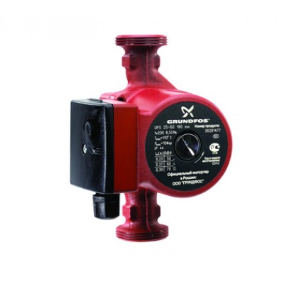 96281375 Grundfos Насос UPS 25-40 с гайками (1х230) циркуляционный/ бытовой