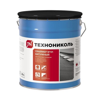 Праймер битумный 20 л ТЕХНОНИКОЛЬ №01