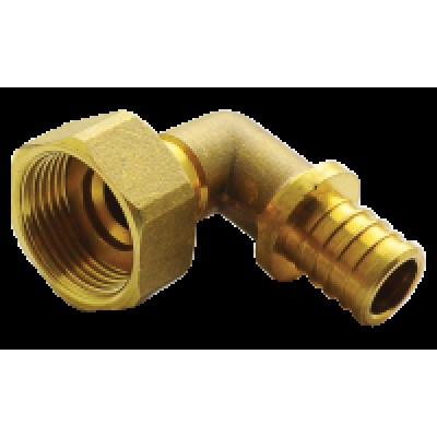 Угольник 16x1.2 с накидной гайкой акс. H-L1602F(А)