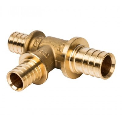 SFA-0014-252020 STOUT Тройник переходной 25x20x20 для труб из сшитого полиэтилена аксиальный