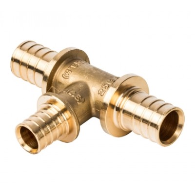 SFA-0014-252025 STOUT Тройник переходной 25x20x25 для труб из сшитого полиэтилена аксиальный