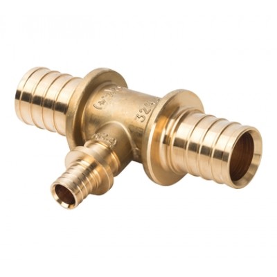 SFA-0014-321632 STOUT Тройник переходной 32x16x32 для труб из сшитого полиэтилена аксиальный