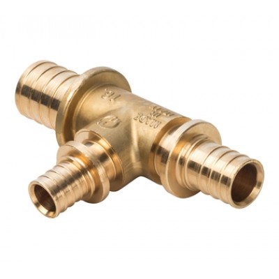 SFA-0014-322025 STOUT Тройник переходной 32x20x25 для труб из сшитого полиэтилена аксиальный