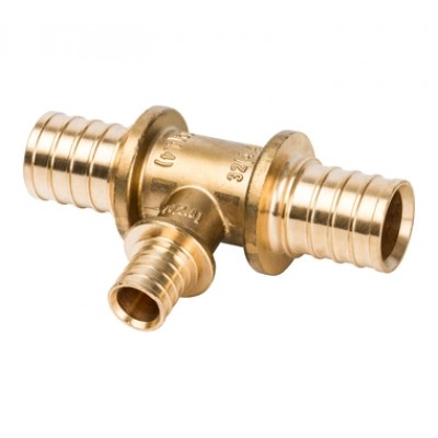 SFA-0014-322032 STOUT Тройник переходной 32x20x32 для труб из сшитого полиэтилена аксиальный
