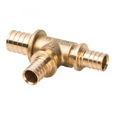 SFA-0014-322525 STOUT Тройник переходной 32x25x25 для труб из сшитого полиэтилена аксиальный