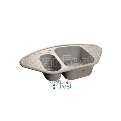 Мойка GRANFEST GF-C960E угловая 960*510 мм (серый - 310)