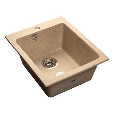 Мойка GRANFEST GF-P505 1 чаша 430х510мм (песок-302)