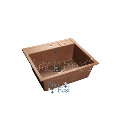 Мойка GRANFEST GF-Q560 1-чаш. 560*500 мм (терракот - 307)