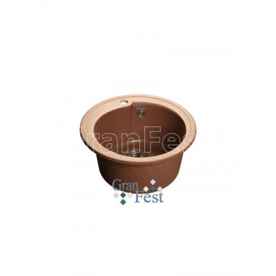 Мойка GRANFEST GF-R450  D =450 мм, круглая (терракот - 307)