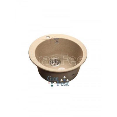 Мойка GRANFEST GF-R480  D =480 мм, круглая (песок - 302)