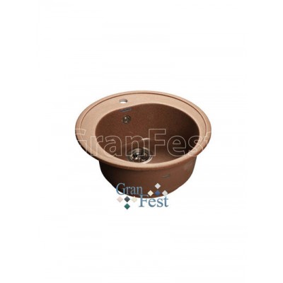 Мойка GRANFEST GF-R510 D =510 мм, круглая (терракот - 307)