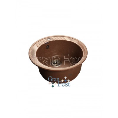 Мойка GRANFEST GF-R520  D =520 мм, круглая (терракот - 307)