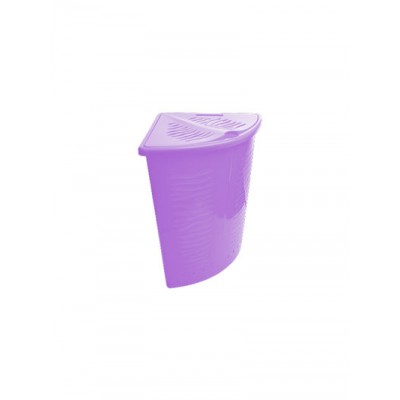 Корзина д/белья Agua 40л. Угловая  Лаванда (7*) 500х370х540  BQ1700ЛВД