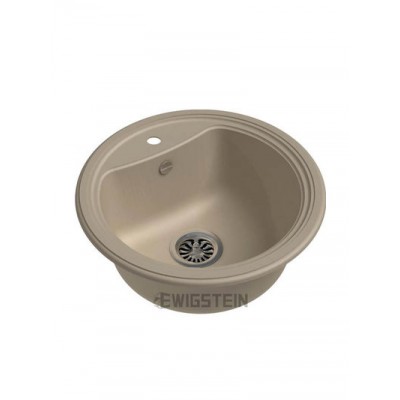 Мойка EWIGSTEIN Antik R50  1 чаша d=520 мм (крем)