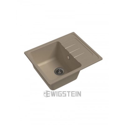 Мойка EWIGSTEIN Elegant 45F 580*480 чаша +крыло (бежевый)
