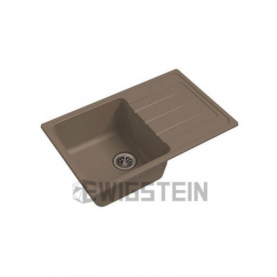 Мойка EWIGSTEIN Elegant 50F 762*480 чаша +крыло (темно-бежевый)