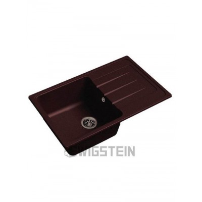 Мойка EWIGSTEIN Elegant 50F 762*480 чаша +крыло (шоколад)