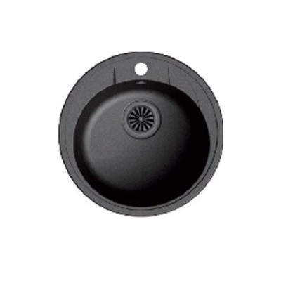 Мойка EWIGSTEIN Elegant R45 1чаша D=484 (черный)