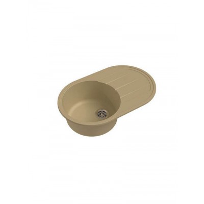 Мойка EWIGSTEIN Elegant R50F 762*480 чаша +крыло (крем)