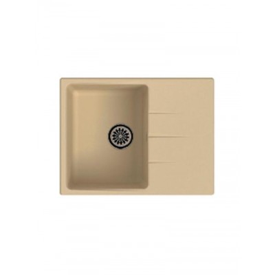 Мойка EWIGSTEIN Gerd 45 F (крем) 1чаша+крыло 650*500мм