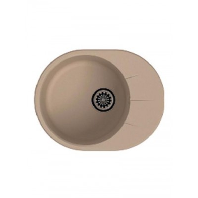 Мойка EWIGSTEIN Rund 45 F (топаз) 1 чаша+крыло 580*450мм
