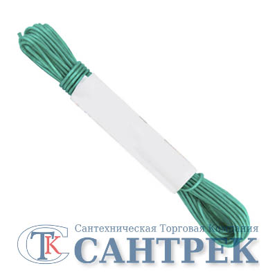 Шнур с капроновой жилой 2ммх10м, микс (453-090)