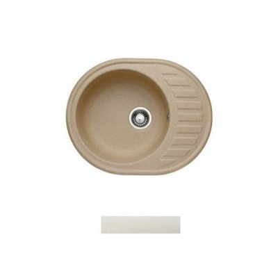 Мойка GRANICOM NOVELL 6203 (600*480мм), (белый) (без сифона)