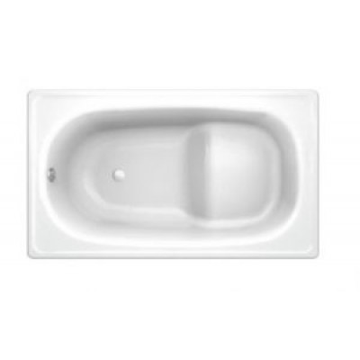 Ванна стальная С СИДЕНЬЕМ BLB Europa 105*70*37 cм. белая (с ножками 2,5мм)