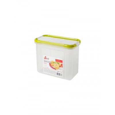 Банка для сыпучих продуктов с дозатором Krupa 1л. 172х88х133мм(30*) Оливковый GR 2236 ОЛ