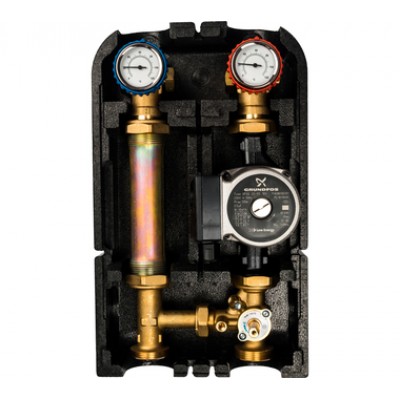 SDG-0007-002502 STOUT Насосная группа с 3-х ходовым приводным смесителем 1