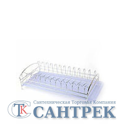 Сушилка для посуды металл+пластик АЕ-368 39*19*9 см (485-021)