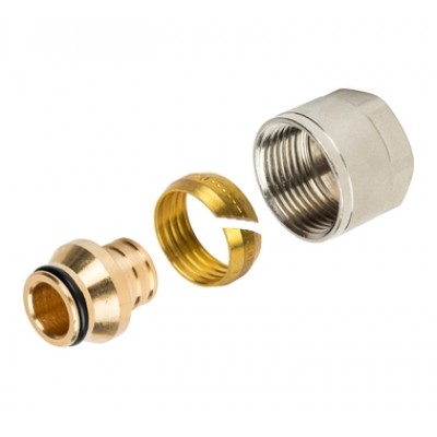 SFC-0020-002020 STOUT Фитинг компрессионный для труб PEX 20х2,0х3/4