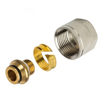 SFC-0021-002020 STOUT Фитинг компрессионный для труб PEX-AL-PEX 20х2,0х3/4
