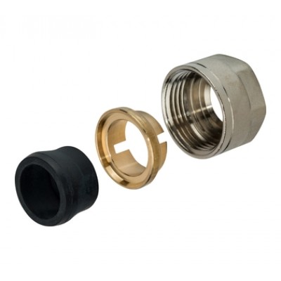 SFC-0023-001520 STOUT Фитинг компрессионный для медных труб 15x3/4