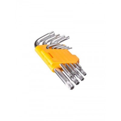 657-023 ЕРМАК Набор ключей TORX - профиль 9 пр. (50х3мм-125х9мм)