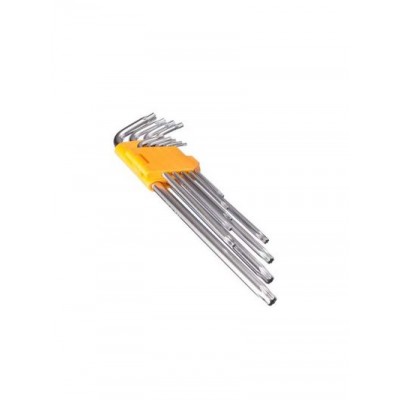 657-025 ЕРМАК Набор ключей TORX - профиль 9 пр. (80х3мм-230х9мм)