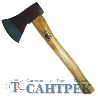 662-432 ЕРМАК Топор кованный, дерев. ручка 800 гр.