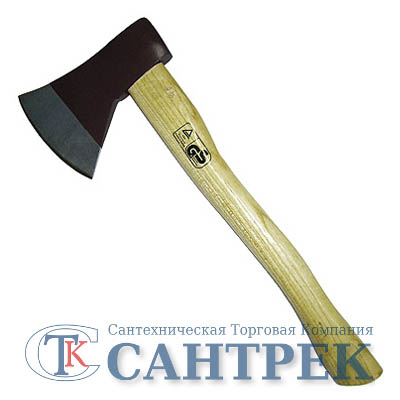 662-433 ЕРМАК Топор кованный, дерев. ручка 1000 гр.