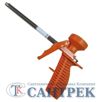 684-032 ЕРМАК Пистолет для монтажной пены ПЛАСТИК Промо