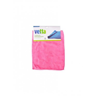САЛФЕТКА VETTA из микрофибры супервпитывающая, 25х30 см (448-008)