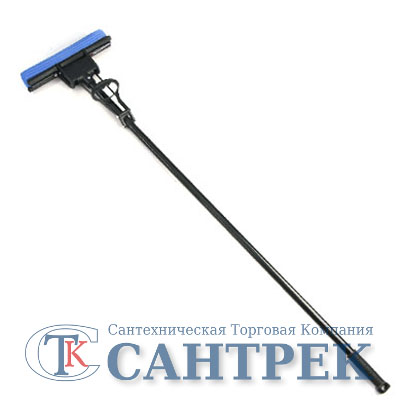 Швабра VETTA Эконом, один ряд роликов,стальная ручка (444-008)