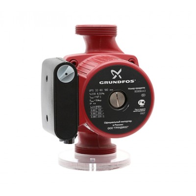 95906443 Grundfos Насос UPS 32-80 с гайками (1х230) циркуляционный/ бытовой