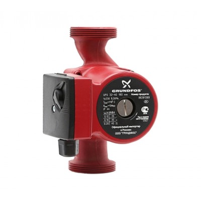 96281389 Grundfos Насос UPS 32-40 с гайками (1х230) циркуляционный/ бытовой